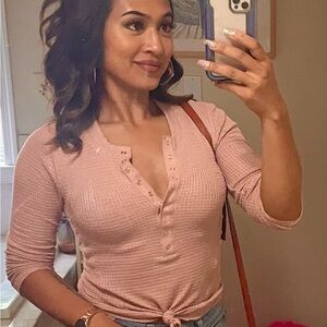 Free people knitted top